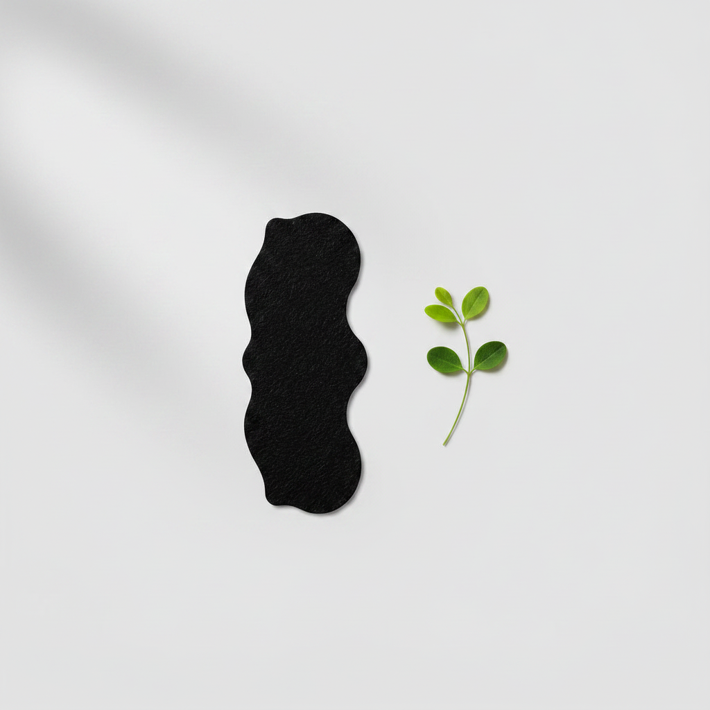 Charcoal nose strip with plant no box